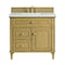 James Martin Vanities 36'' Single Vanity, Light Natural Oak w/ 3 CM Eternal Jasmine Pearl Quartz Top 424-V36-LNO-3EJP - alternate 1